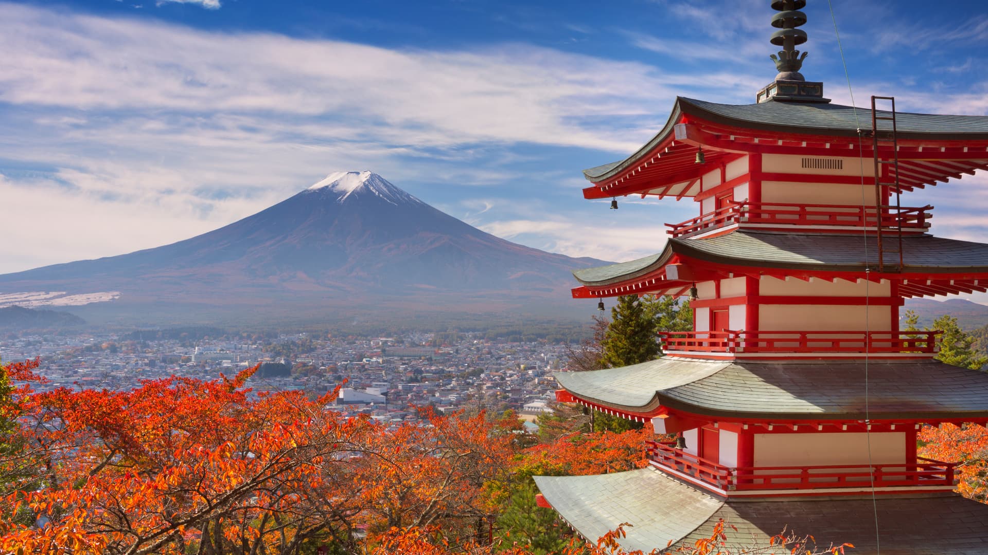 Asia destination travel visual